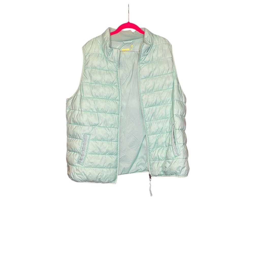 Xersion Light Blue Puffer Vest